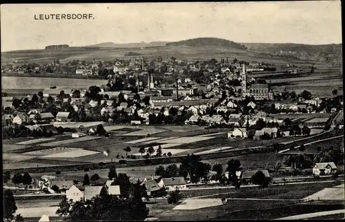 Ak Leutersdorf Oberlausitz, Panorama