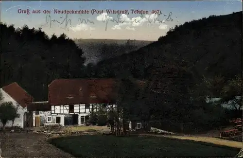 Ak Klipphausen in Sachsen, Neudeckmühle