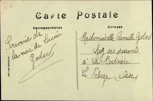 Ak Bresles Oise, La Grande Place