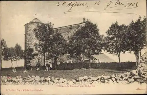 Ak Devesset Ardèche, Chateau