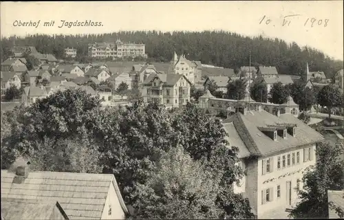 Ak Oberhof im Thüringer Wald, Jagdschloss