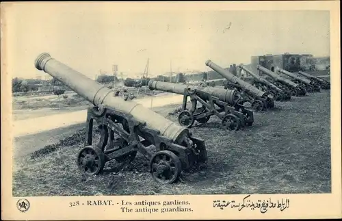 Ak Rabat Marokko, Les antiques guardians