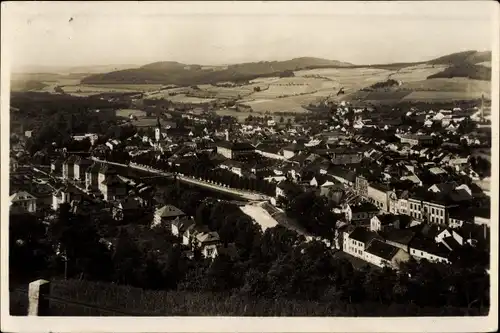 Ak Susice Schüttenhofen Plzeňský kraj, Panorama