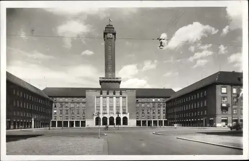 Ak Ostrava Mährisch Ostrau Region Mährisch Schlesien, Rathaus