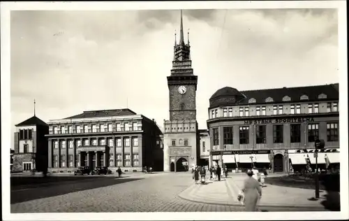 Ak Pardubice Pardubitz Stadt, Zelena brana