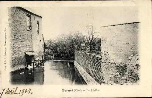 Ak Bornel Oise, La Rivière