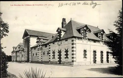 Ak Courleon Maine et Loire, Château