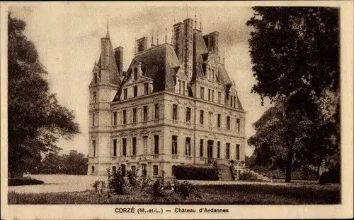 Ak Corzé Maine et Loire, Château d'Ardannes