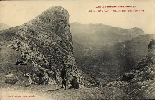 Ak Saurat Ariège, Grand Roc des Iretchés