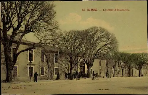 Ak Nîmes Gard, Caserne d'Infanterie