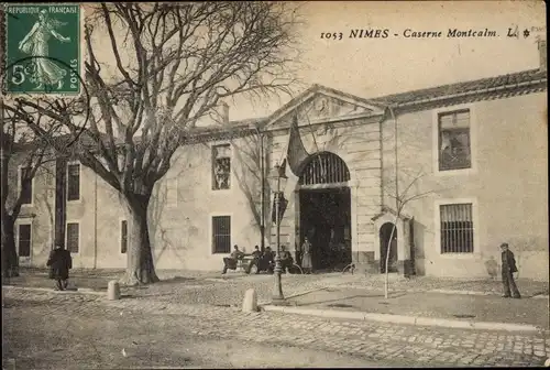 Ak Nîmes Gard, Caserne Montcalm