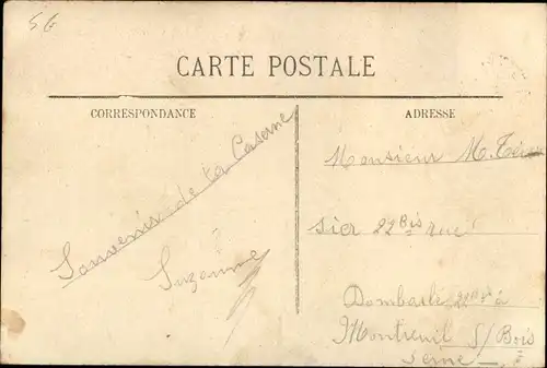 Ak Nîmes Gard, Caserne Montcalm