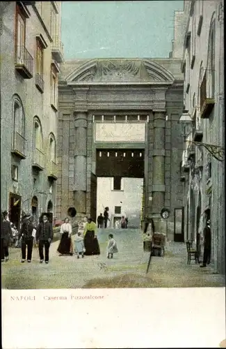 Ak Napoli Neapel Campania, Caserma Pizzotalcone