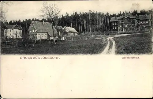 Ak Jonsdorf in Sachsen, Genesungshaus