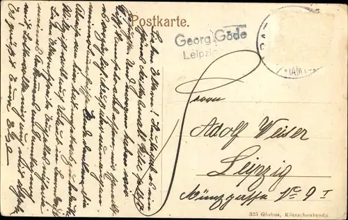 Ak Rathen an der Elbe Sächsische Schweiz, Teilansicht