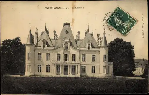 Ak Courleon Maine et Loire, Château