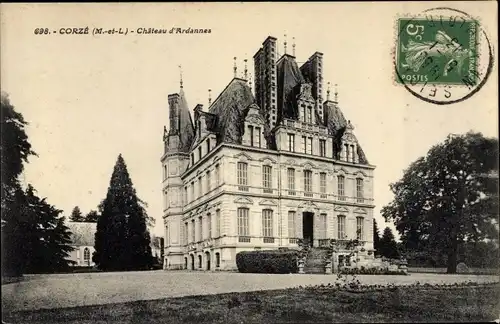 Ak Corzé Maine et Loire, Château d'Ardannes