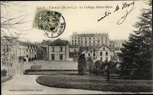 Ak Cholet Maine et Loire, Le Collège Sainte Marie