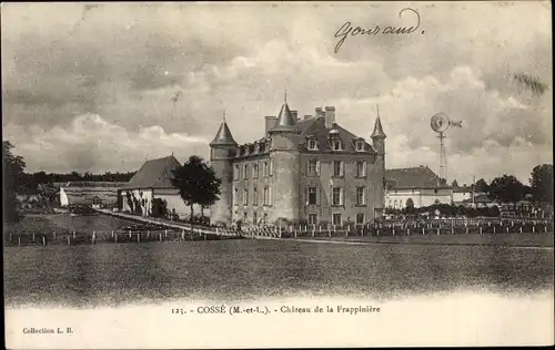 Ak Cossé d'Anjou Maine et Loire, Château de la Frappinière