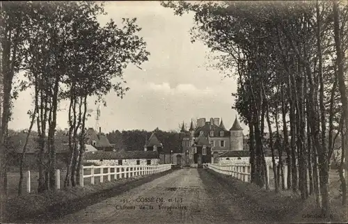 Ak Cossé d'Anjou Maine et Loire, Château de la Frappinière