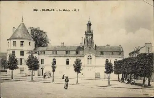 Ak Clamart Hauts de Seine, La Mairie