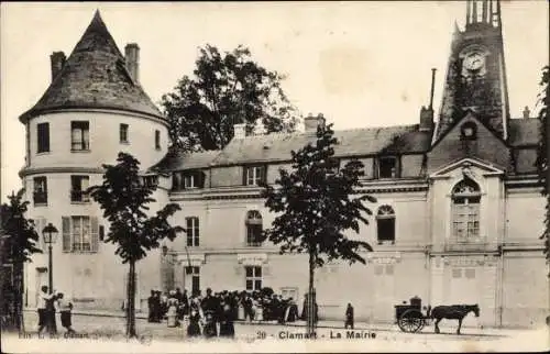 Ak Clamart Hauts de Seine, La Mairie