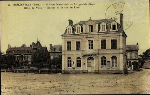 Ak Beuzeville Eure, Maison Normande, La grande Mare