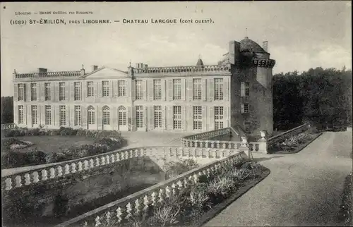 Ak Saint Emilion Gironde, Chateau Larque