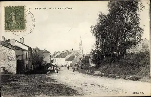 Ak Fayl Billot Haute Marne, Rue de la Barre