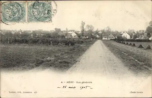 Ak Héry Yonne, Vue generale