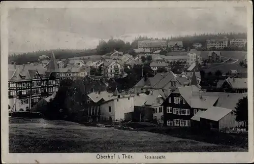 Ak Oberhof im Thüringer Wald, Panorama