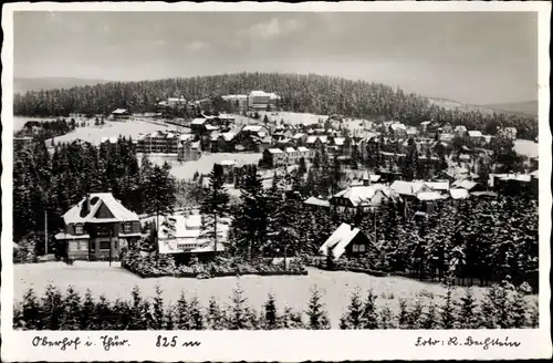 Ak Oberhof im Thüringer Wald, Panorama, Winter