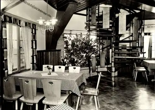 Ak Groß Stieten im Kreis Wismar, Gasthaus Mecklenburger Mühle, Mühlenstube