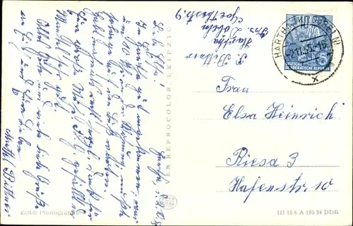 Ak Hartha in Sachsen, Kirche