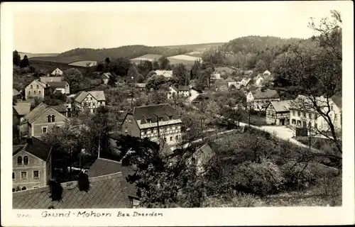 Ak Mohorn Wilsdruff Sachsen, Teilansicht