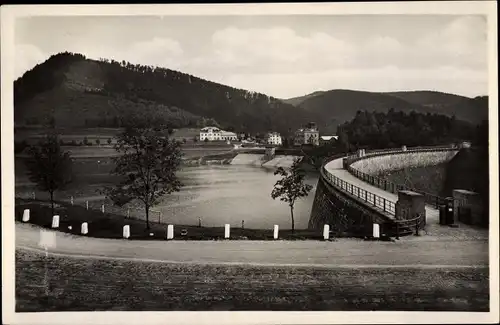 Ak Valašská Bystřice Wallachisch Bistritz Mähren Region Zlin, Talsperre