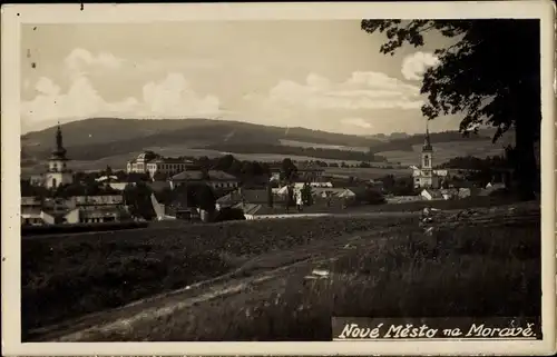 Ak Nové Město pod Smrkem Liberecký kraj, Gesamtansicht
