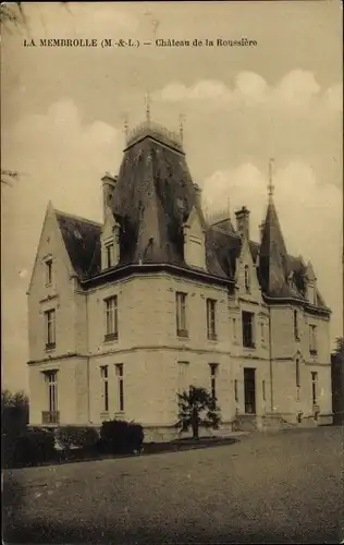 Ak La Membrolle Maine et Loire, Château de la Roussière
