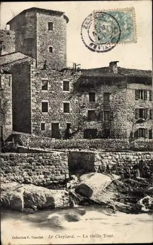 Ak Le Cheylard Ardèche, La vieille Tour