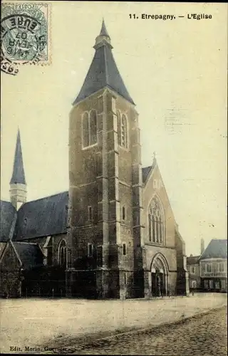 Ak Etrépagny Eure, L'Eglise
