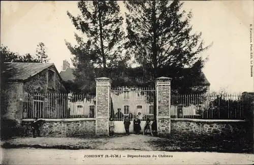 Ak Jossigny Seine-et-Marne, Dépendances du Château