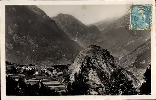 Ak Olbier Ariège, Ort in Berglandschaft