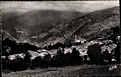 Ak Goulier Ariège, Gesamtansicht