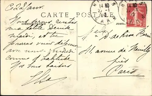 Ak Nîmes Gard, Intérieur des Arènes un jour de mise à mort