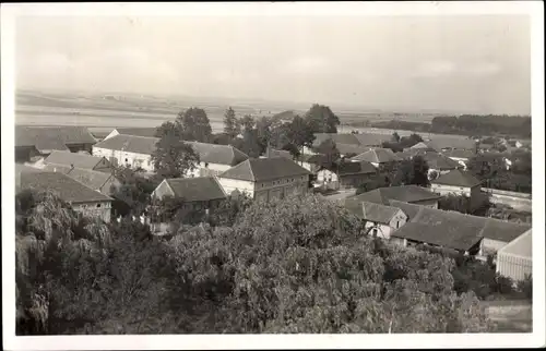 Ak Chotoun Pohoří Mittelböhmen, Teilansicht, Vogelschau