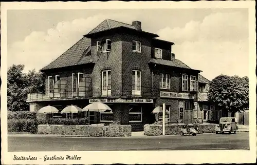 Ak Breitenhees Wrestedt Niedersachsen, Gasthaus Müller