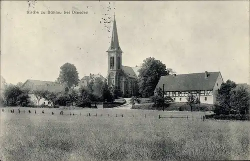 Ak Dresden Bühlau, Kirche