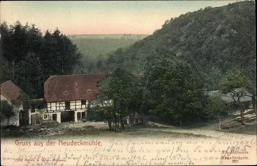 Ak Klipphausen in Sachsen, Neudeckmühle