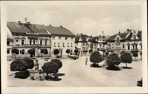 Ak Votice Wotitz Stredoceský kraj Mittelböhmen, Namesti