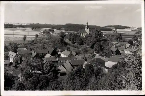 Ak Göschitz in Thüringen, Blick auf den Ort